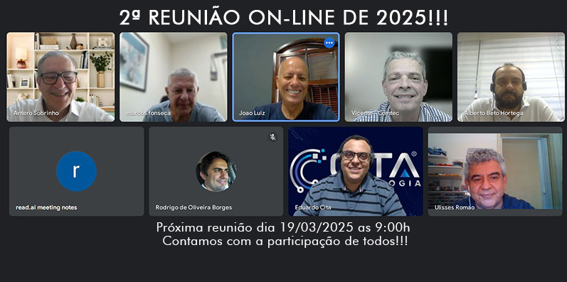 2ª REUNIÃO ON-LINE DE 2025!!!