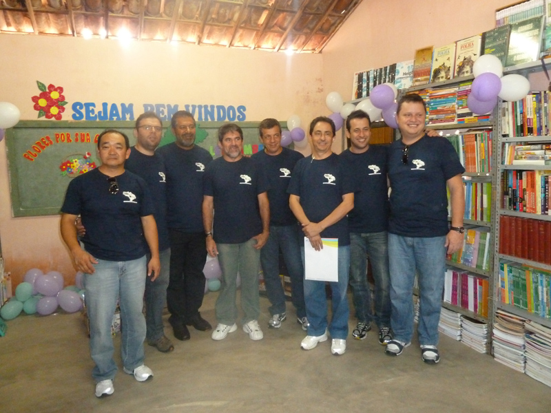 Entrega de Cisternas e Biblioteca Solidaria - Comunidade de Targinos/Canindé/CE