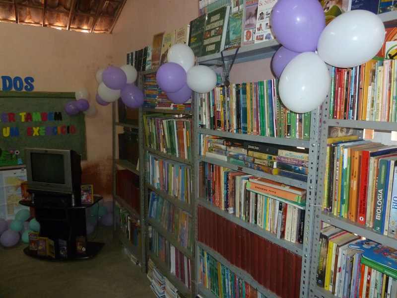 Entrega de Cisternas e Biblioteca Solidaria - Comunidade de Targinos/Canindé/CE
